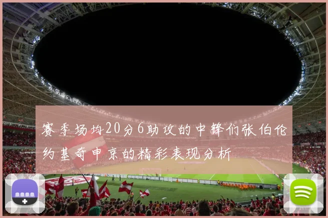 赛季场均20分6助攻的中锋们张伯伦约基奇申京的精彩表现分析
